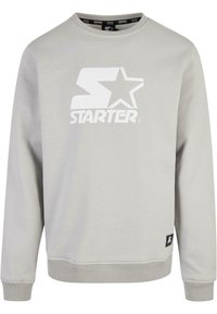 Starter - LOGO CREWNECK - Sportinis megztinis - lightasphalt Miniatiūros vaizdas 1