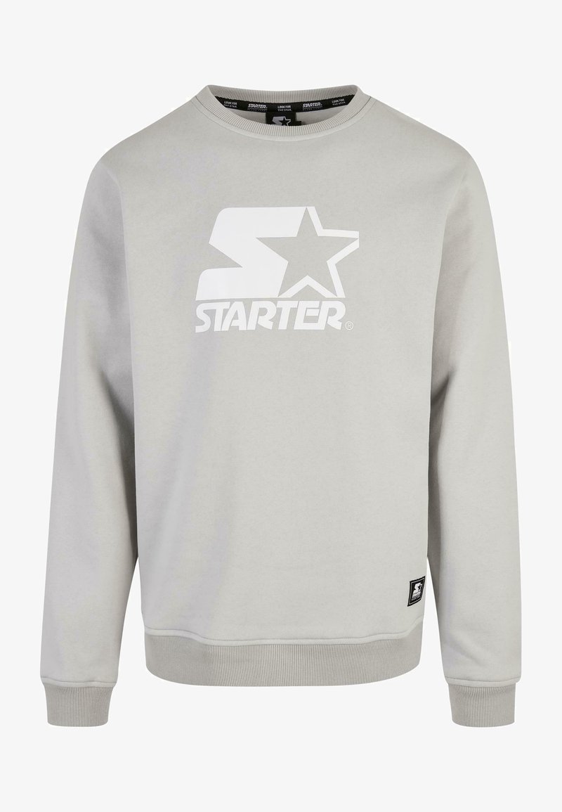 Starter LOGO CREWNECK - Mikina - lightasphalt