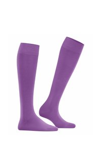 FALKE COTTON TOUCH - Kniestrümpfe - pink iris