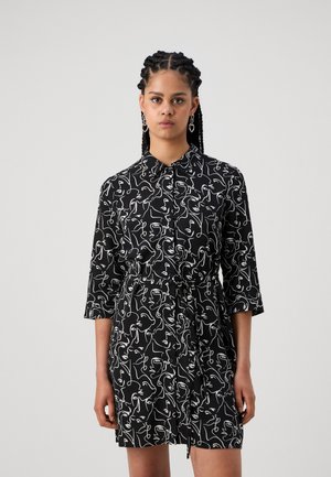 ONLNOVA LIFE LUX 3/4 SLEEVES JADA DRESS - Paitamekko - black