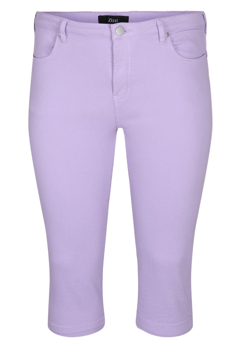 Zizzi FITTING EMILY CAPRI Jeans Shorts lavender/flieder Zalando.de