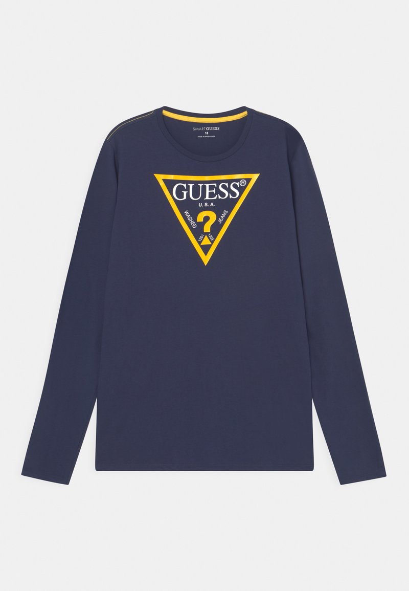 Guess JUNIOR CORE - Maglietta a manica lunga - deck blue