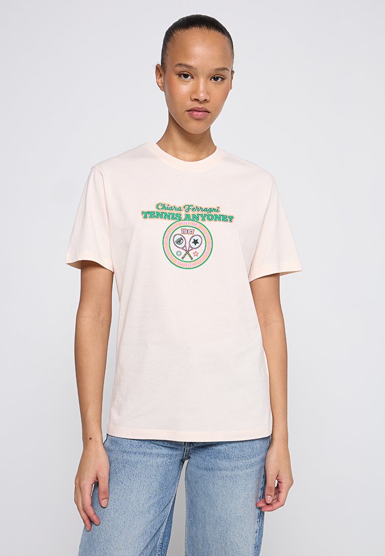 CHIARA FERRAGNI T-shirt print roze