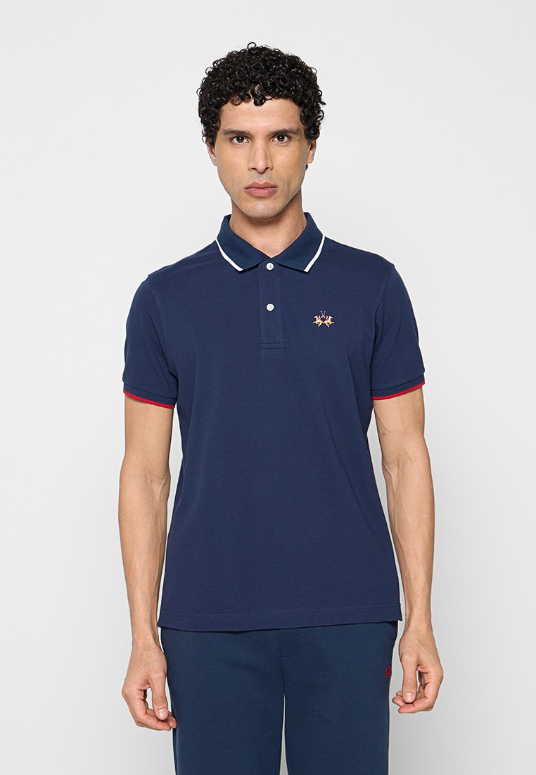 LA MARTINA Poloshirt donkerblauw