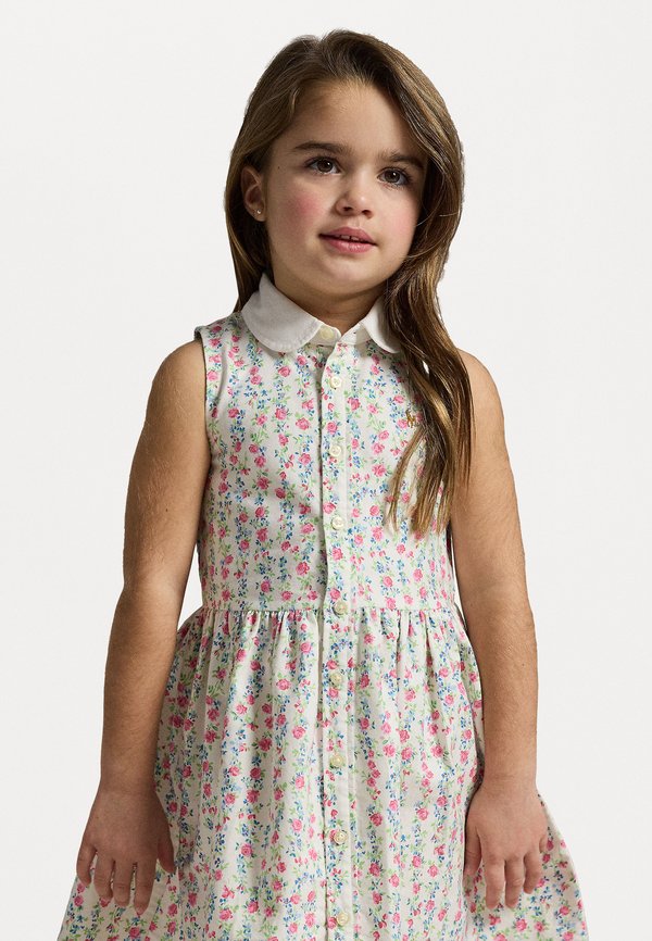 FLORAL COTTON OXFORD SHIRTDRESS - Shirt dress - meadow floral3