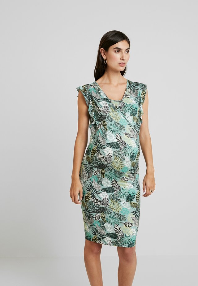 DRESS NURS BELLE - Jersey dress - blue surf