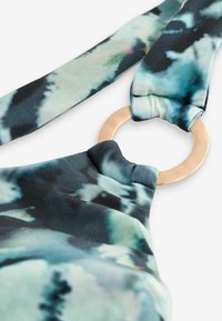 ONE SHOULDER FIT - DETAIL - Bikini top - zebra