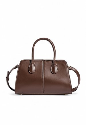 SQUARED - Borsa a mano - dk brown