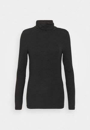VMAVA LULU ROLLNECK - Long sleeved top - black