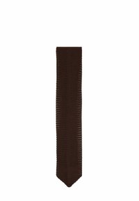Reiss PUNTO  - Corbata - dark brown