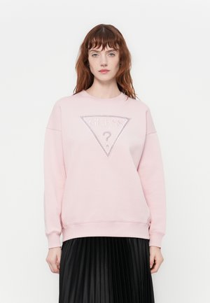 TRIANGLE SWEATSHIRT - Sudadera - pink roses
