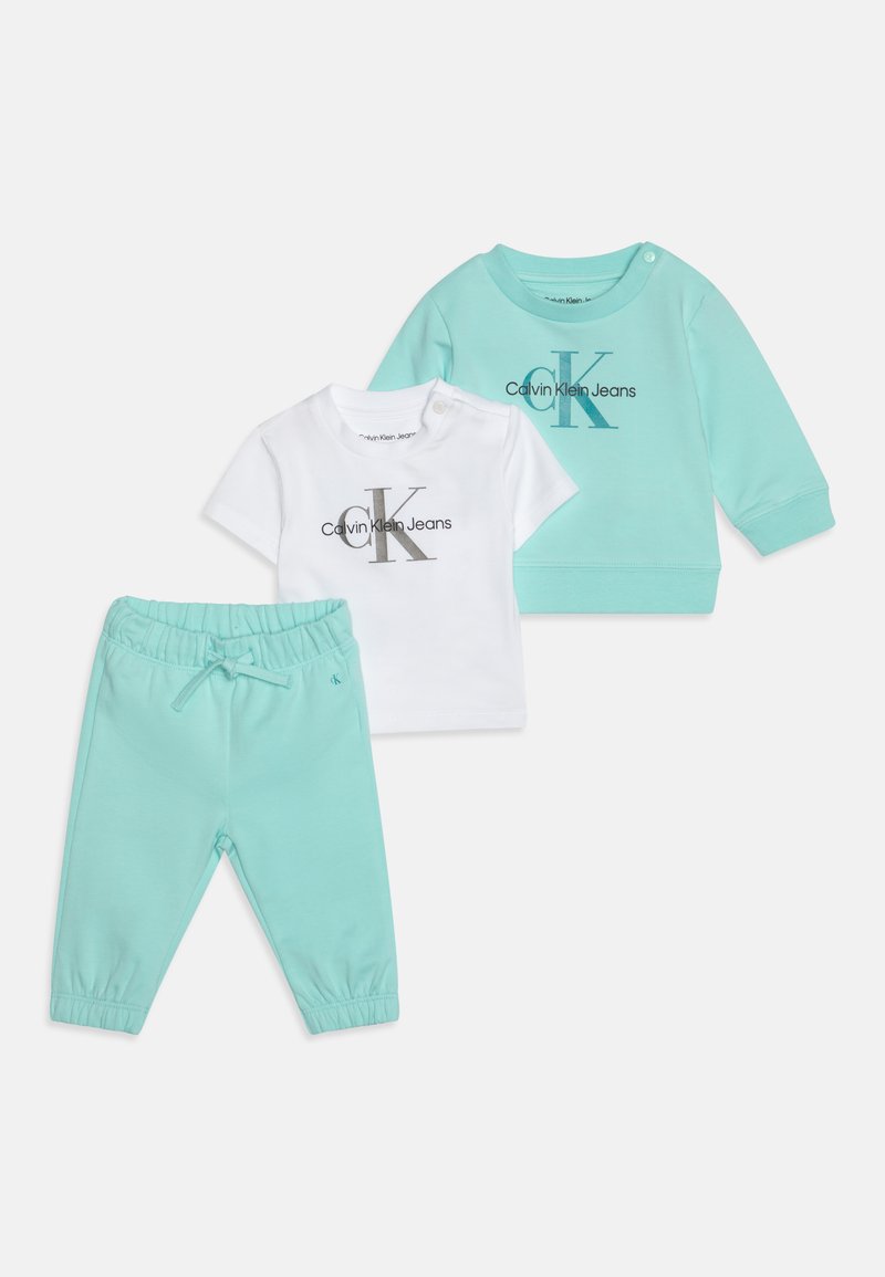 Calvin Klein Jeans MONOGRAM STARTER GIFTPACK UNISEX SET - Nohavice - blue tint