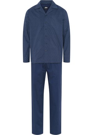 SET - Pyjamas - mottled dark blue