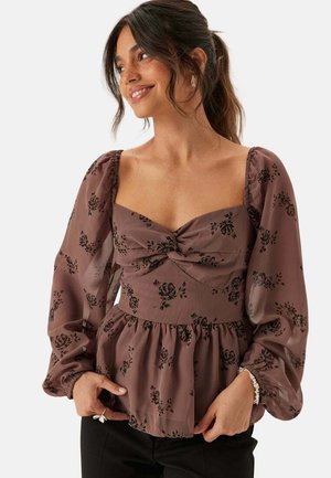 TWIST - Blus - brown