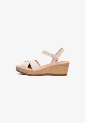 MiMao, MAR - Sandalias de cuña - beige