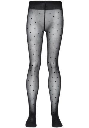 Calzedonia MÄDCHENSTRUMPFHOSE MIT KLASSISCHEM MOTIV - Collants - pois nero