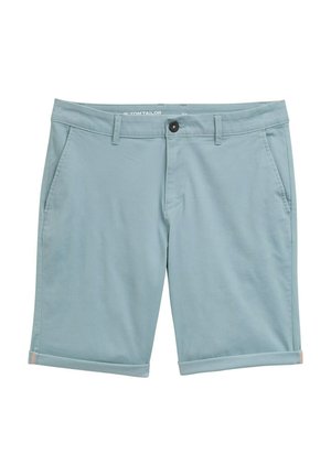 TOM TAILOR, SLIM - Shorts - grey mint