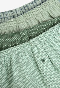 Next PATTERN PURE 4 PACK - Boxeralsó - sage green check