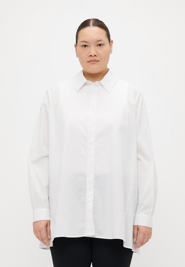 YEMEN - Button-down blouse - bianco ottico