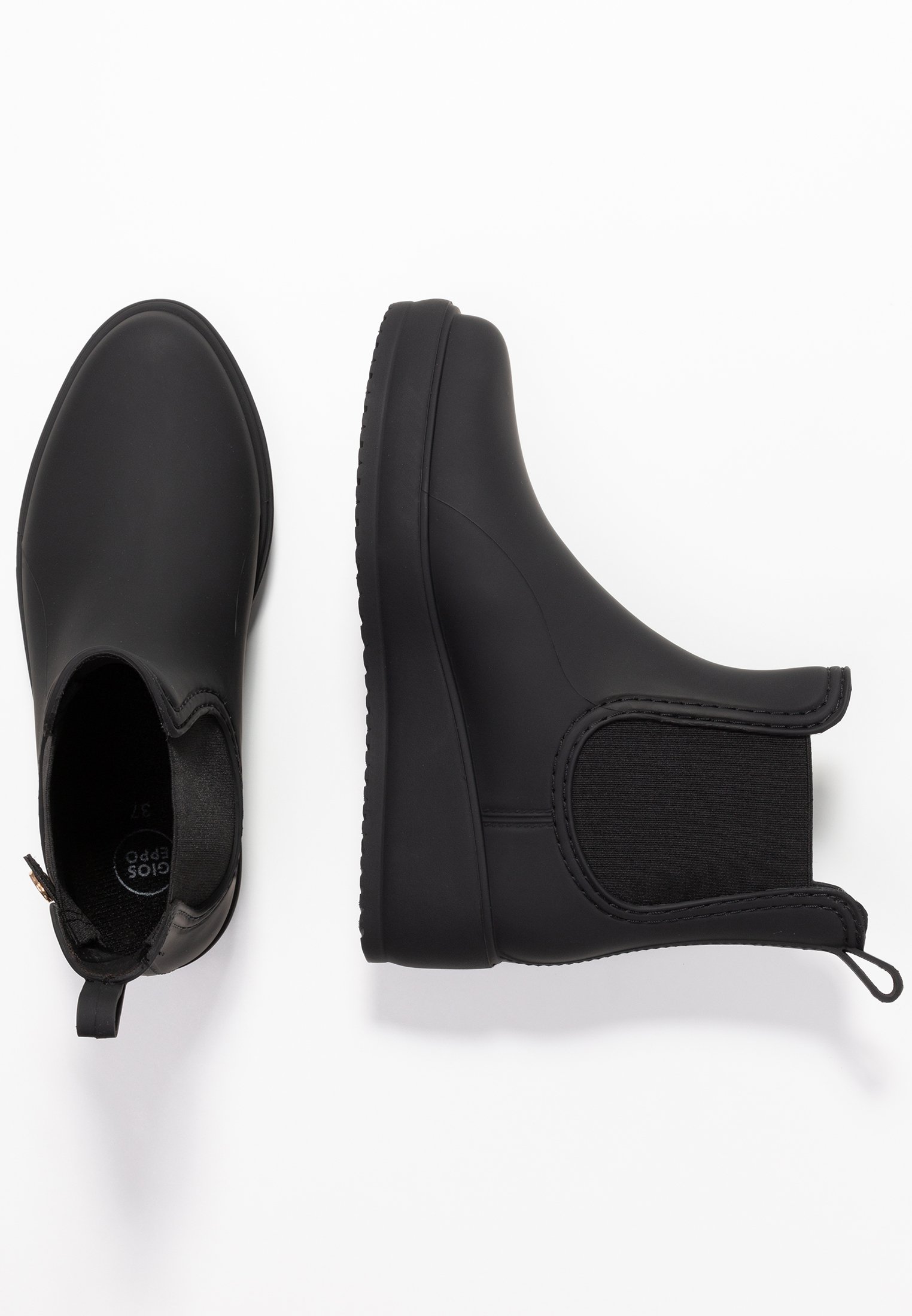 Botas de agua negras para mujer 40840