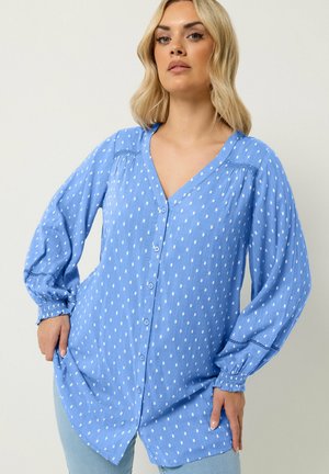 Yours Clothing, WOMEN'S CASUAL TOPS - Blouse - blue