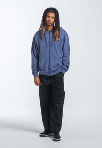 Ed Hardy HELL CATZ ZIP THROUGH - Felpa con zip - indigo