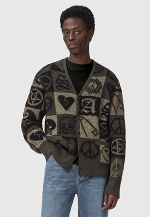 AllSaints TRAVIS  - Ζακέτα - olive green/black