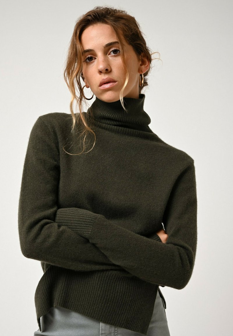 Authentic Cashmere FORNET - Maglione - khaki