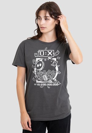 SQUID GAME PIGGY BANK - Print T-shirt - anthracite
