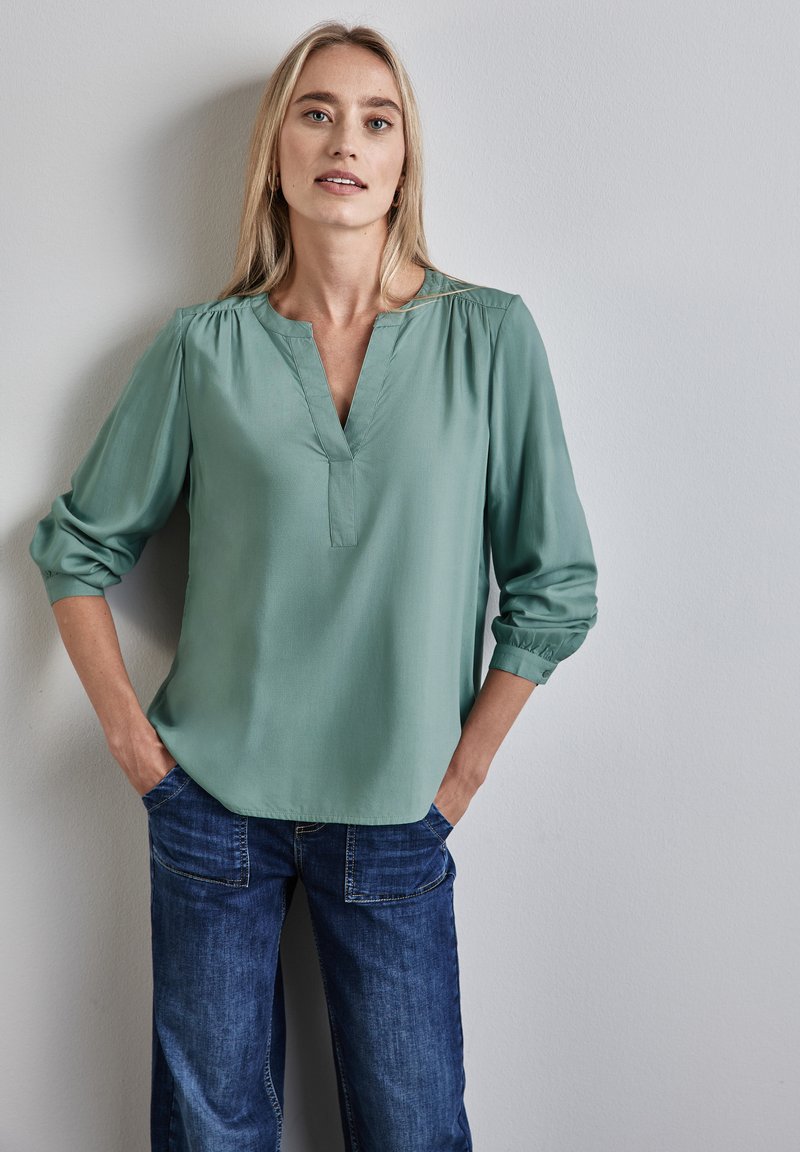 Street One IN UNI - Tunica - grün