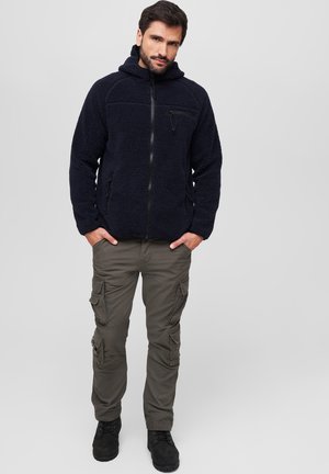 WORKER - Jachetă din fleece - navy