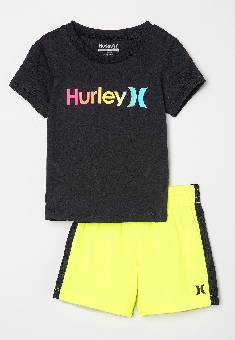 hurley T-shirt print zwart hurley T-shirt print zwart