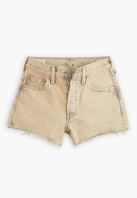 501® ORIGINAL SHORT - Denimové šortky - coastal khaki