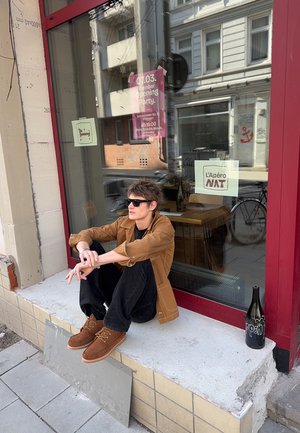 Timberland Letná bunda - dark wheat boot