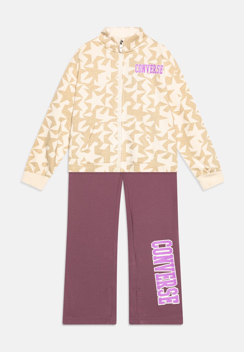 Converse Sweater met rits donkerroze Converse Sweater met rits donkerroze