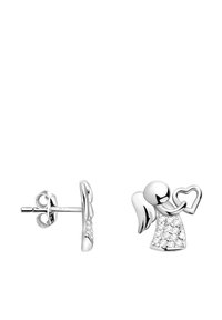 Sofia Milani STECKER HEART - Ohrringe - silver coloured