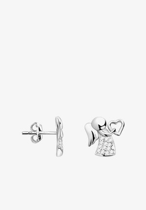 Sofia Milani STECKER HEART - Oorbellen - silver coloured