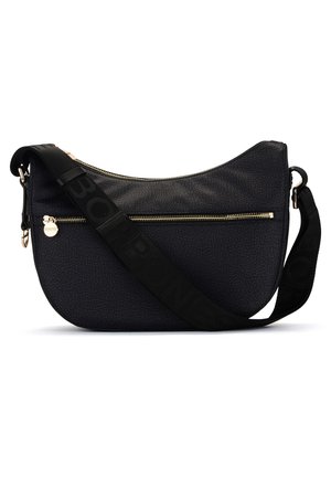 BORBONESE LUNA BAG SMALL CON ZIP - Handbag - nero