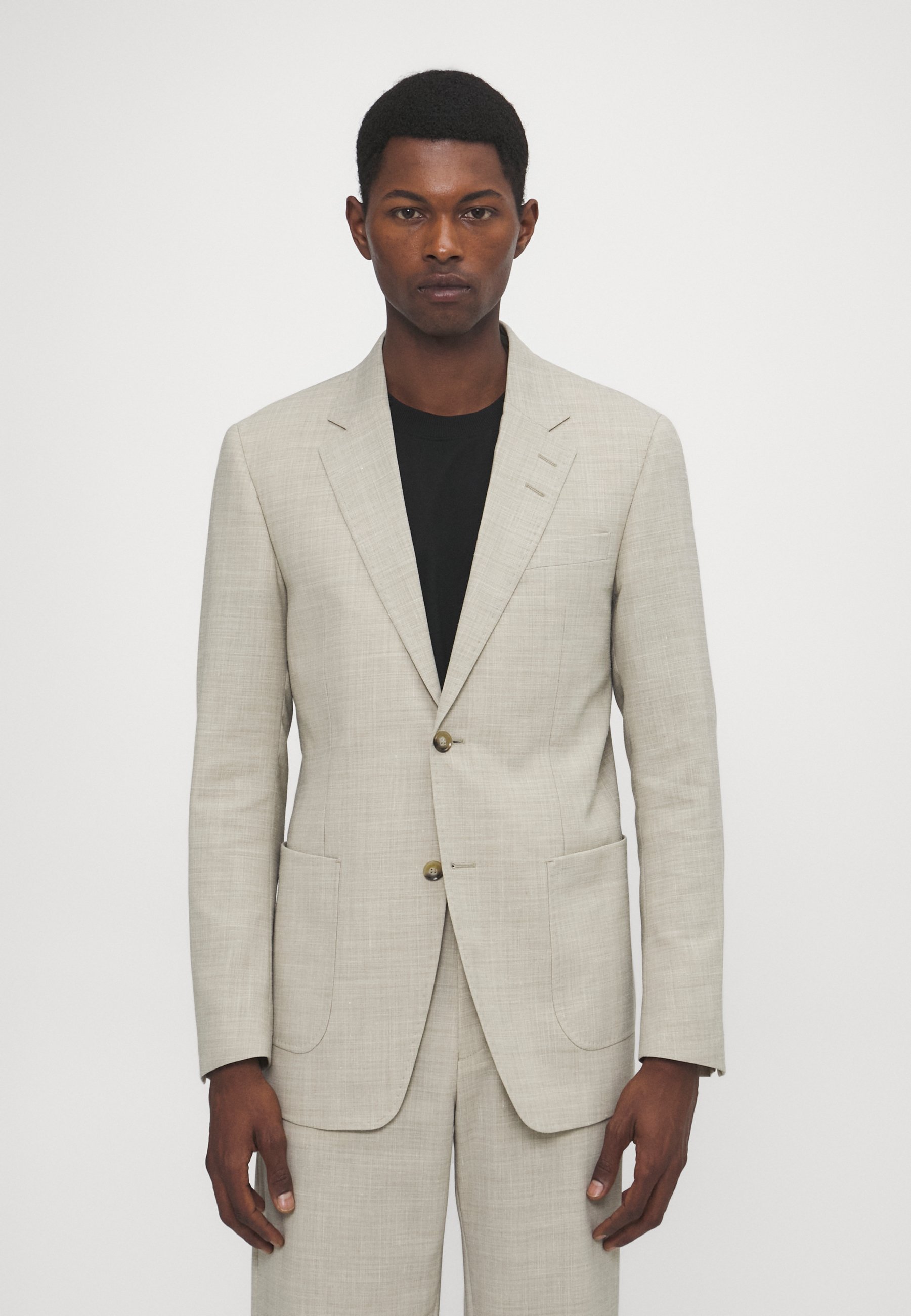 未使用　タグ付き BEIGE ジャケット&インナー サイズ　S Tiger of Sweden JUSTIN - Blazer jacket - dry sand/sand - Zalando.co.uk