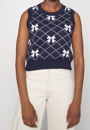 Strickpullover - dark blue