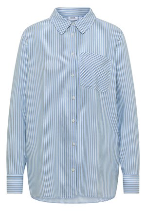 Cecil, LANGARM HEMDBLUSE MIT STREIFEN - Camicia - blouse blue
