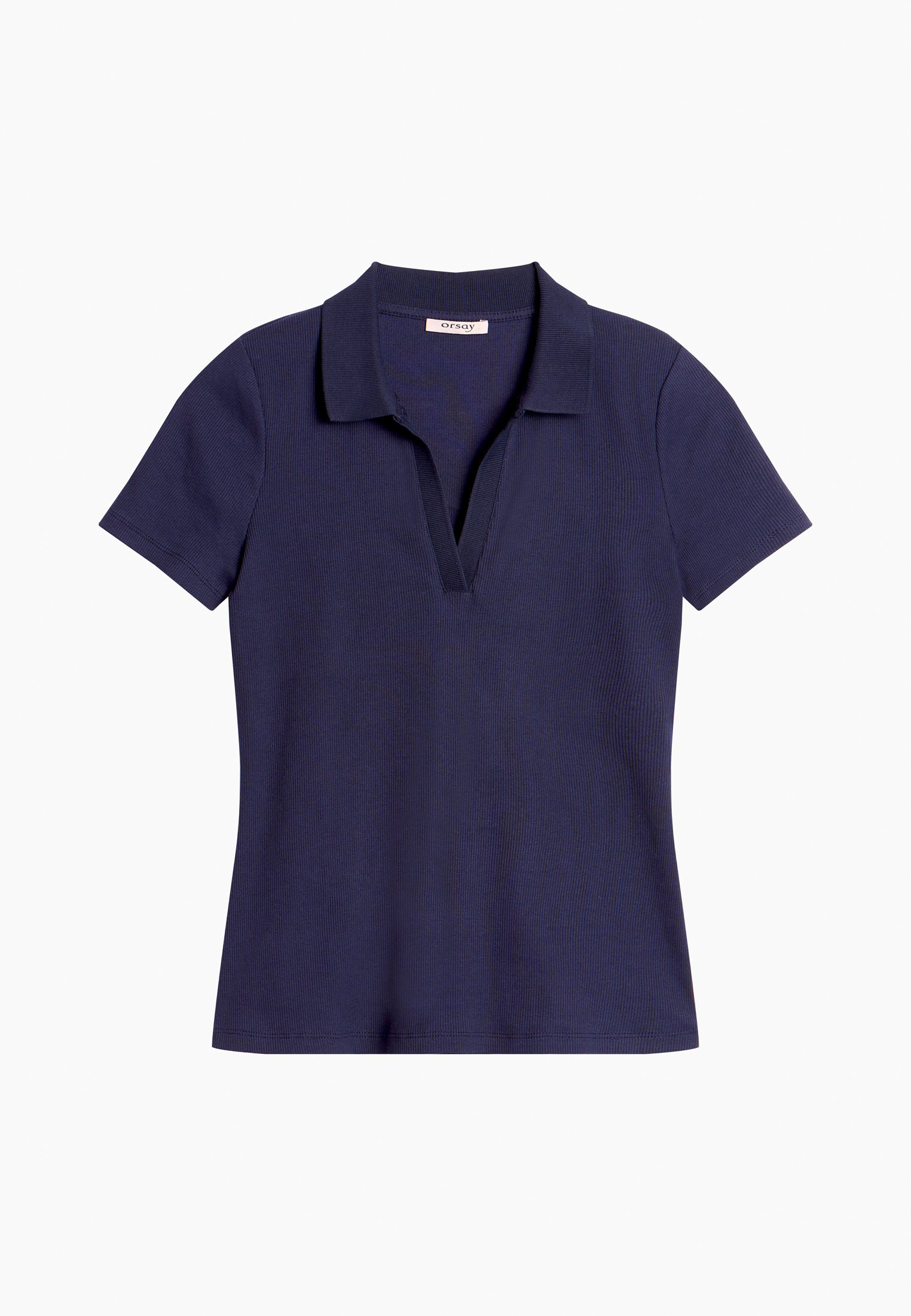 Damen GERIPPTES - Poloshirt Damen GERIPPTES - Poloshirt