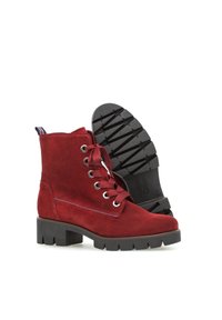 Gabor Bottines à lacets - red