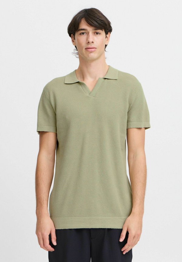 CFMATEO LINEN MIX - Polo shirt - tea