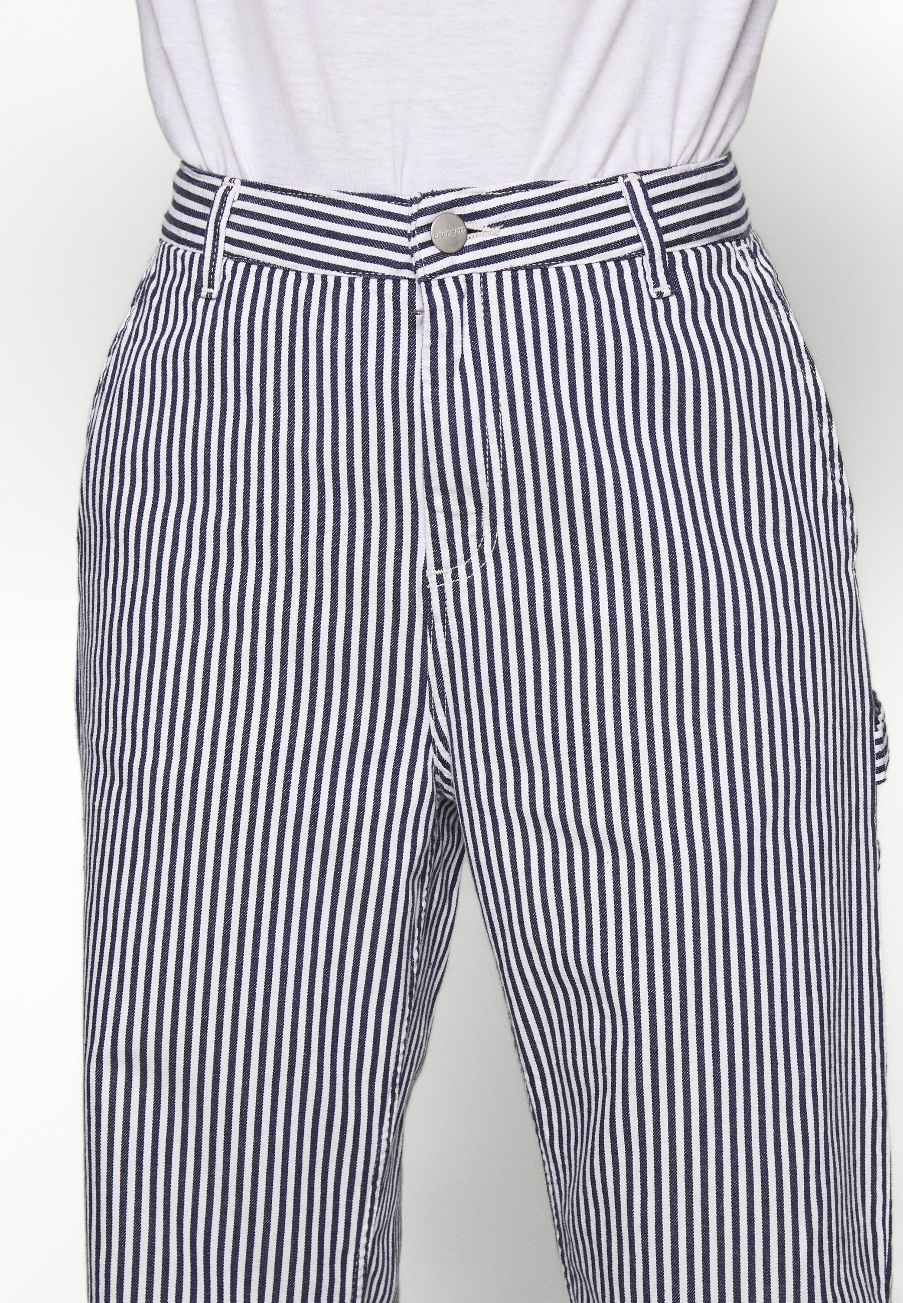 PIERCE PANT STRAIGHT HIALEAH Bukse bluewhite PIERCE PANT STRAIGHT HIALEAH Bukse bluewhite