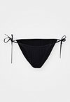 SIDE TIE - Bikini alsók - black