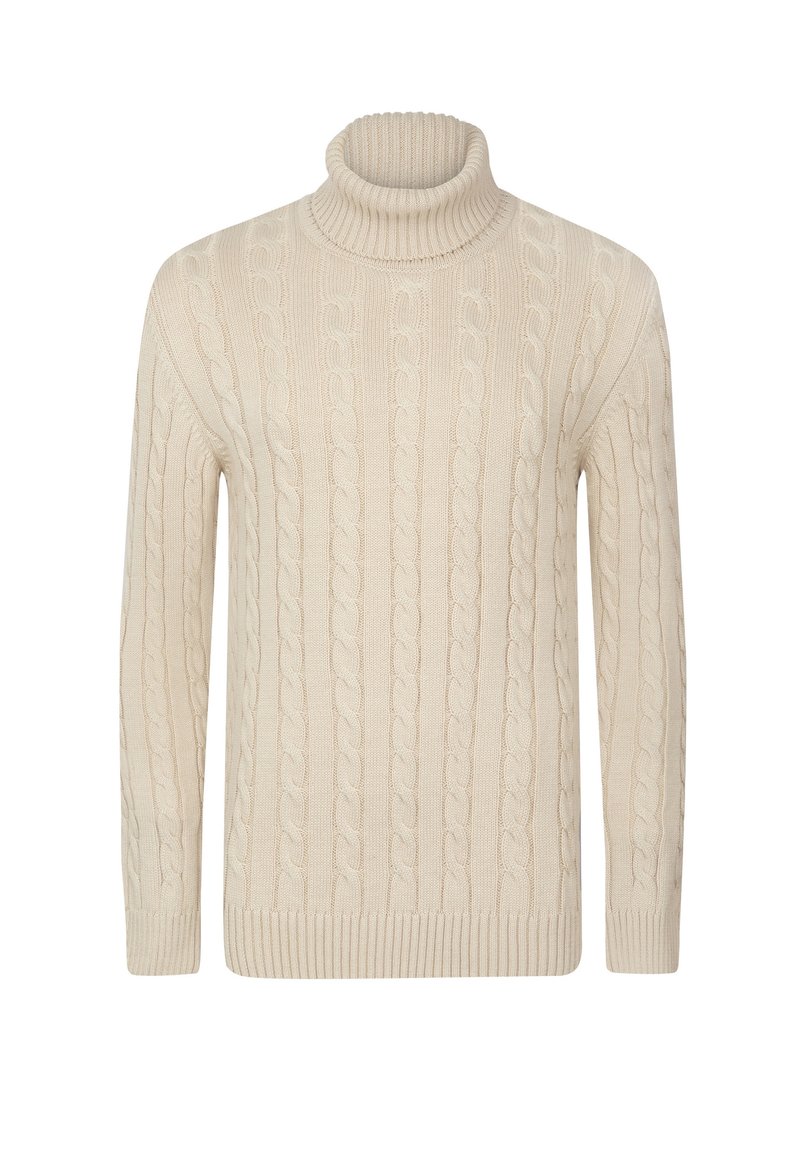 Felix Hardy Stickad tröja - beige