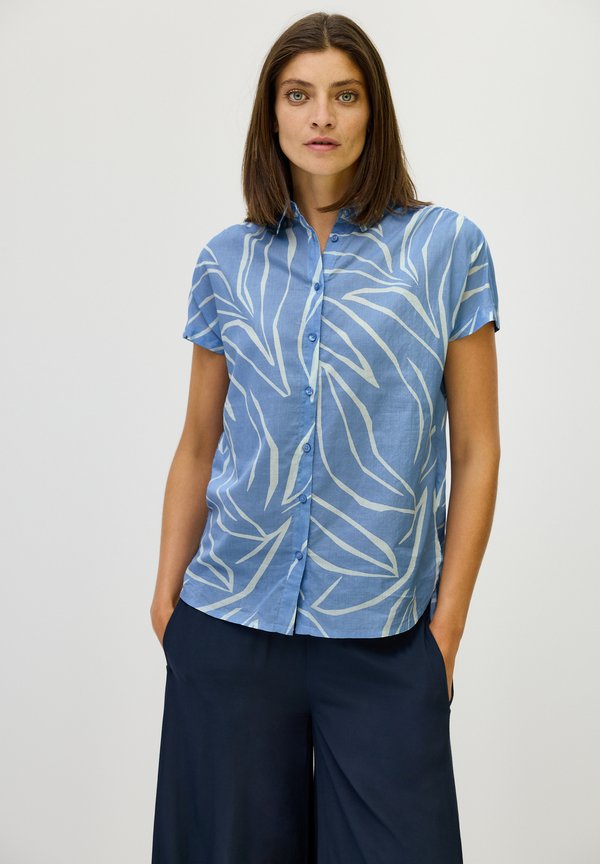 LEICHTE - Hemdbluse - blau