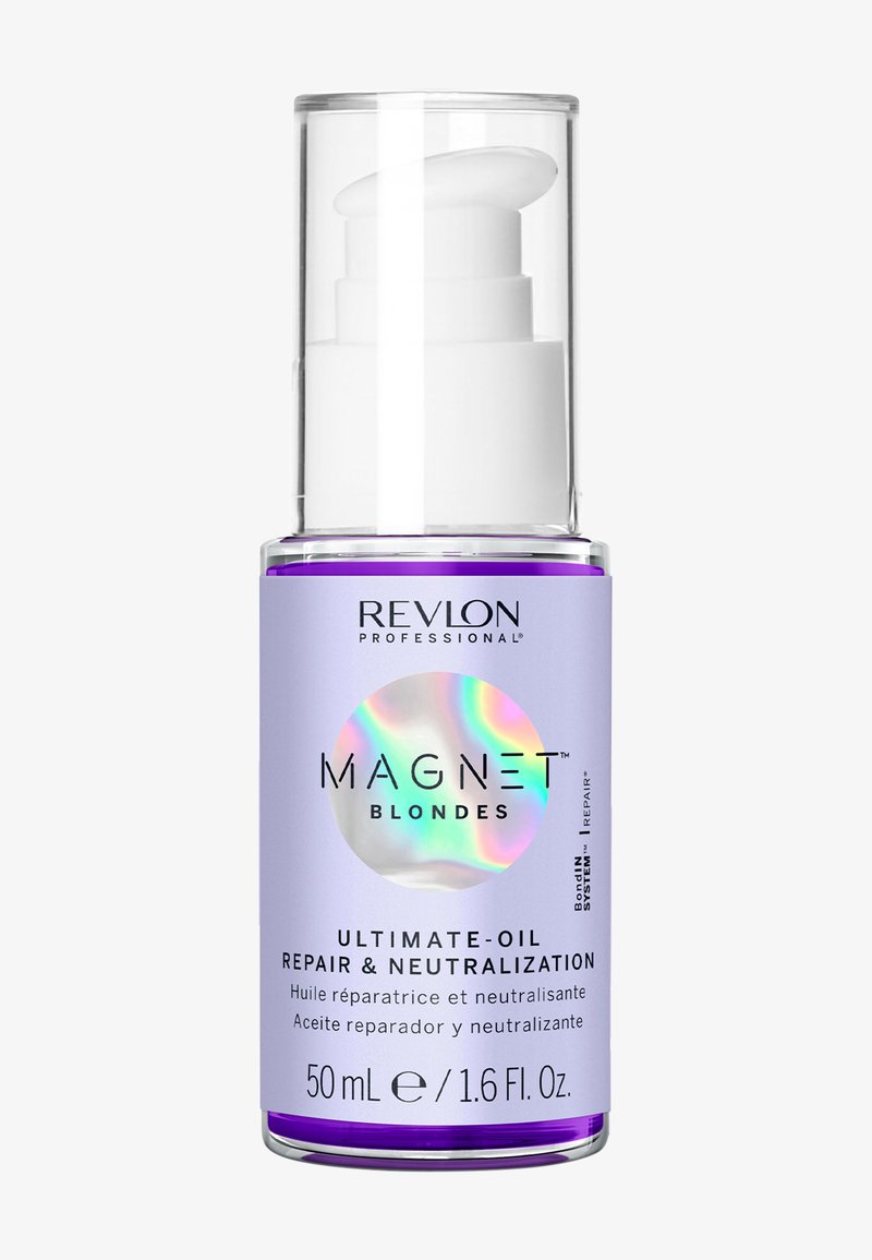 Revlon Professional - MAGNET™ BLONDES ULTIMATE OIL - REPAIR & NEUTRALIZATION - Hårolja, Förstora