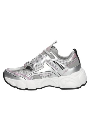 Sneakers basse - zilver